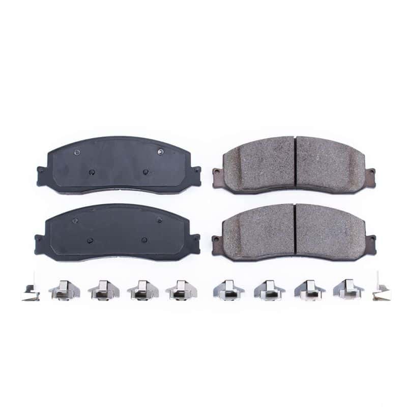 PowerStop — Power Stop 2012 Ford F-250 Super Duty Front Z17 Evolution Ceramic Brake Pads w/Hardware
Z17 Brake Pads - view 1