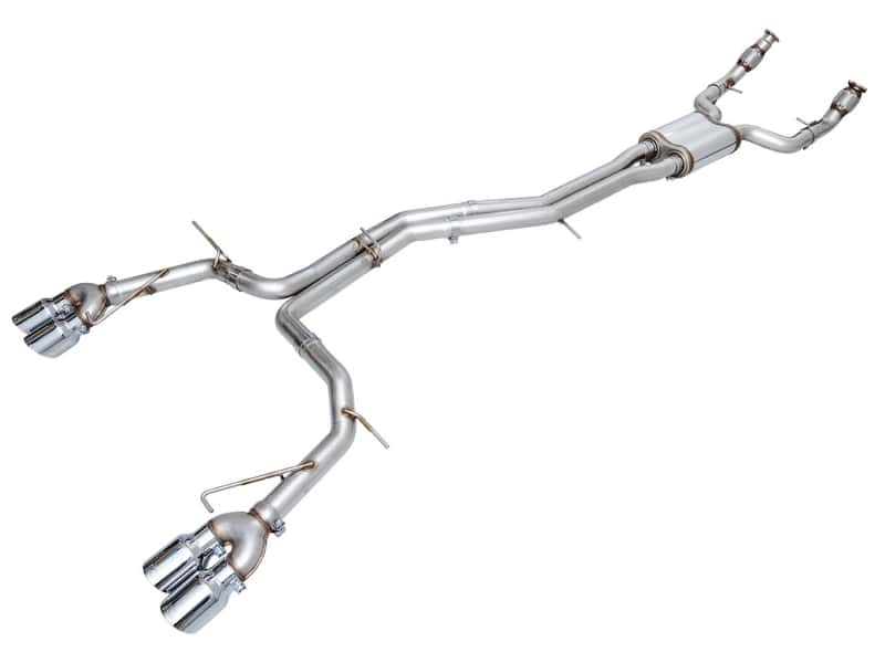 AWE Tuning — AWE Tuning 19-23 Audi C8 S6/S7 2.9T V6 AWD Track Edition Exhaust - Chrome Silver Tips
Track Exhaust - view 1