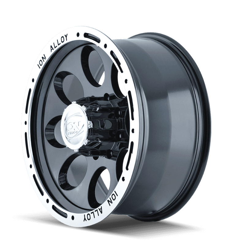 ION Wheels — ION Type 174 17x9 / 6x139.7 BP / 0mm Offset / 106mm Hub Black/Machined Wheel
ION 174 - view 2