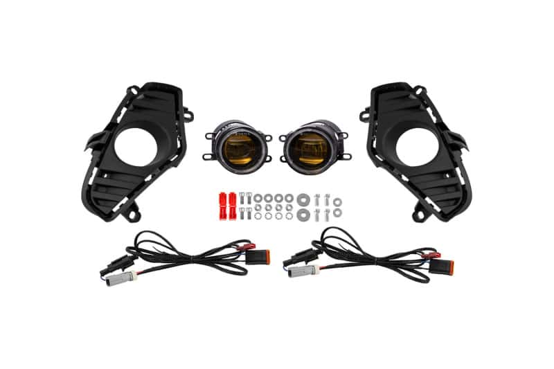Diode Dynamics — Diode Dynamics 22-25 Toyota RAV4 Elite Series Fog Lamp Kit - Yellow - view 1