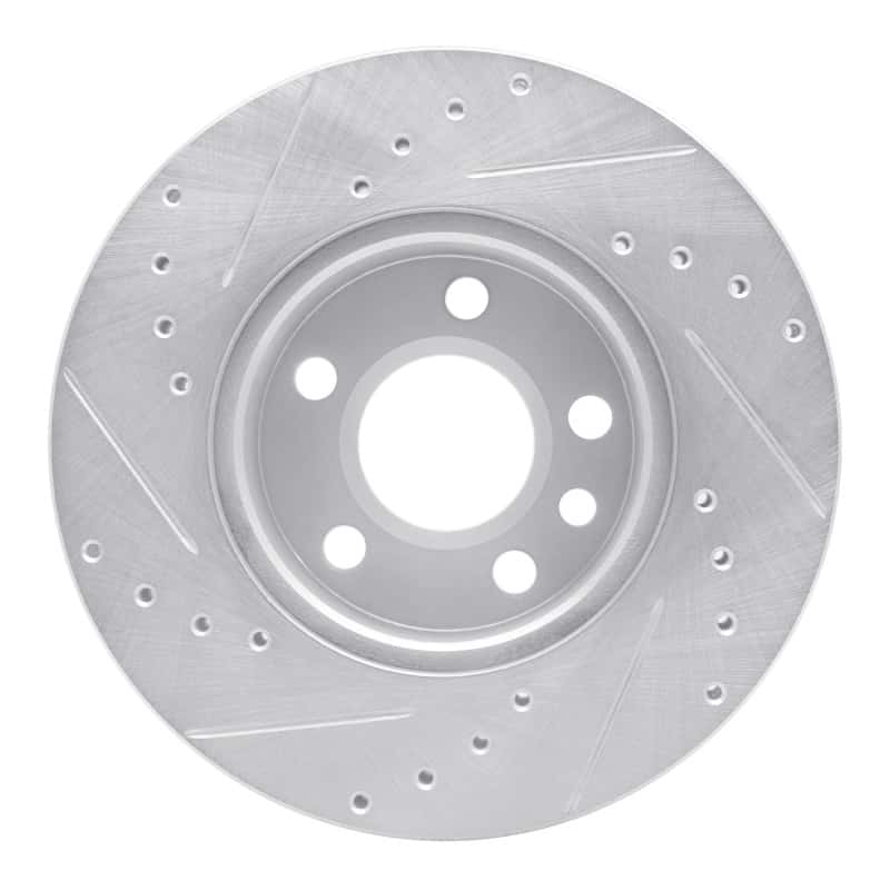 R1 Concepts — R1 92-95 Volkswagen EuroVan Front Right Drilled & Slotted Silver Brake Rotor
R1 Brake Rotor Drill - view 5