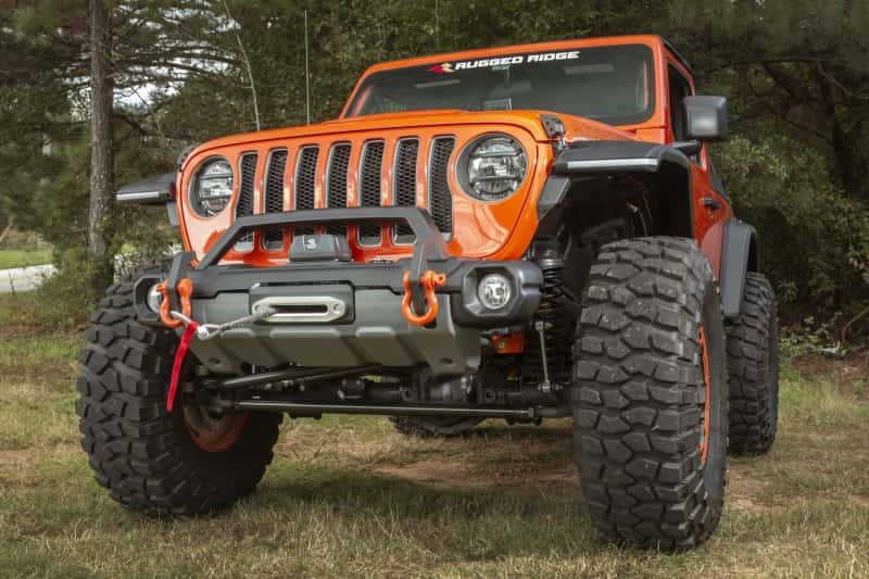 Rugged Ridge — Rugged Ridge 18-21 Jeep Wrangler/Gladiator (JL/JT) Venator Modular Bumper - Black
OFFROAD_BUMPERS
Bumper- Front - view 2