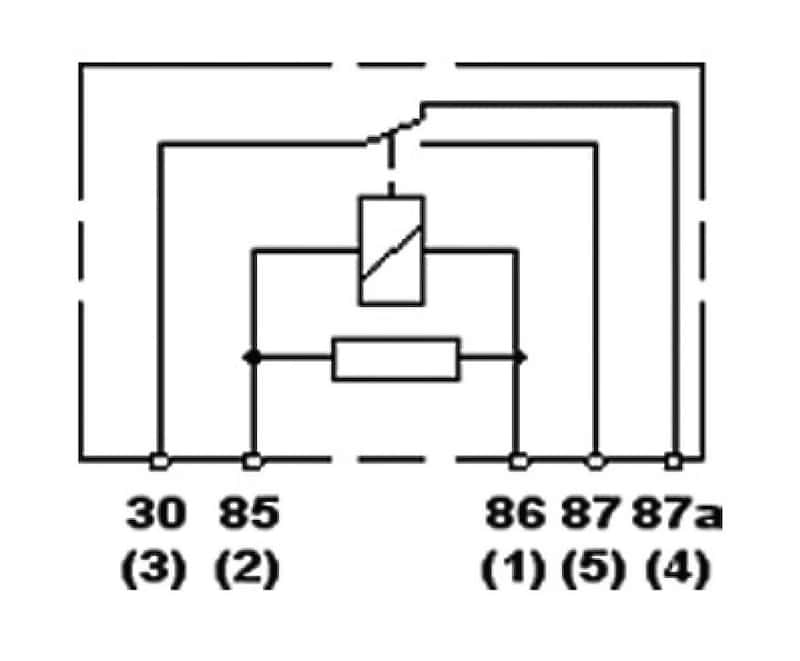 Hella — Hella Relay 12V 20/40A Spdt Res - view 4