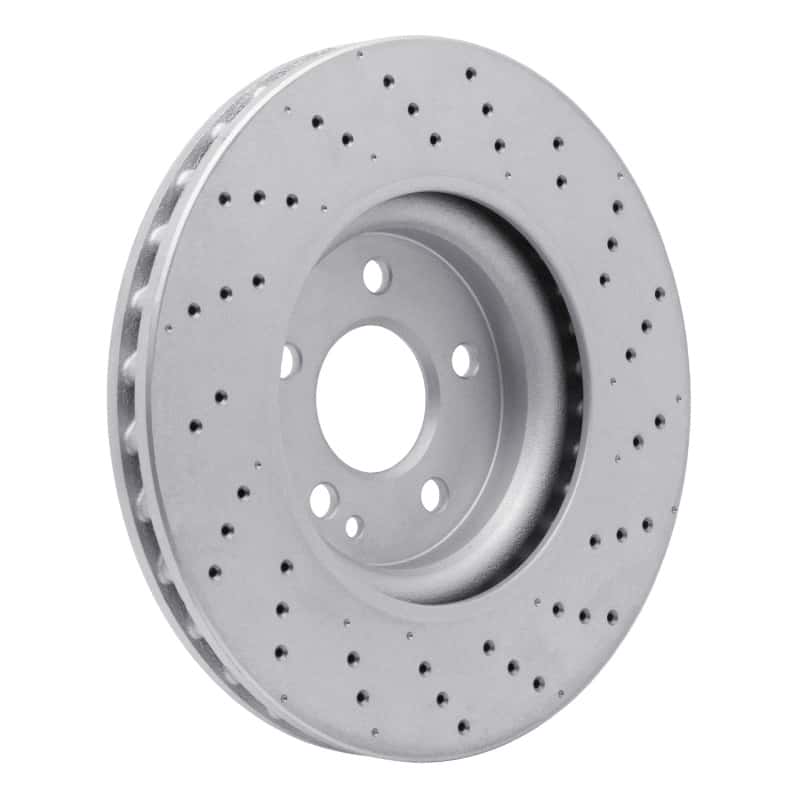 DFC — DFC 14-20 Infiniti QX30 Front Drilled Hi-Carbon Alloy Geomet Coated Rotor
DFC Brake Rotor - view 4