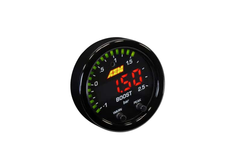 AEM — AEM X-Series Boost Pressure -30inHg 35psi Gauge
X-Series Boost Gauge
X-Series Gauge - view 3