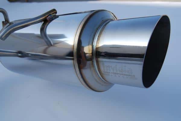 Invidia — Invidia 12 Scion FRS/BRZ 60mm N1 Polish Tip Cat- Back Exhaust - view 2