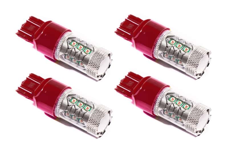 Diode Dynamics — Diode Dynamics 7443 LED Bulb XP80 LED - Red Set of 4 - view 1