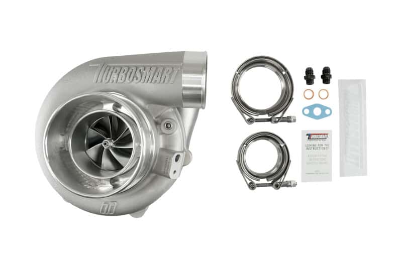 Turbosmart — Turbosmart Water Cooled 6262 V-Band Inlet/Outlet A/R 0.82 External Wastegate TS-2 Turbocharger - view 7