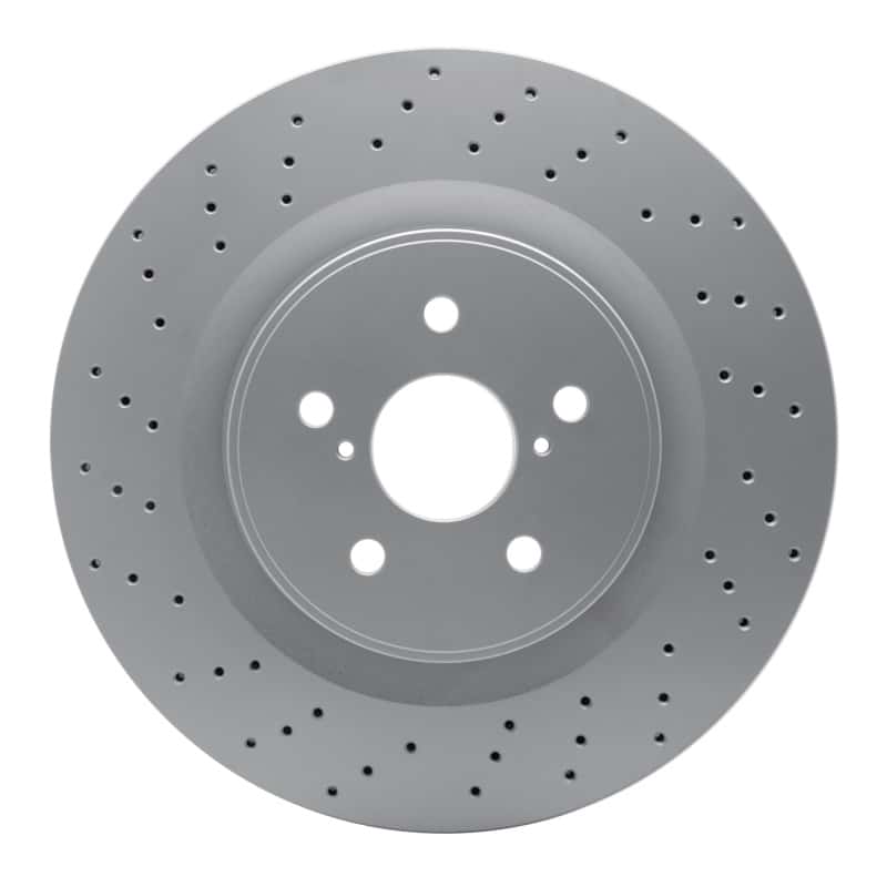 DFC — DFC 08-14 Lexus IS F Front Drilled GeoSPEC Coated Rotor
DFC Brake Rotor - view 1