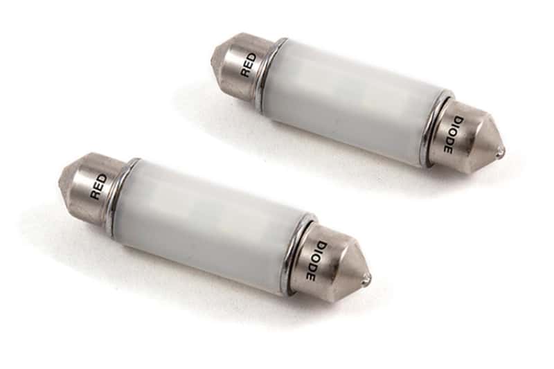 Diode Dynamics — Diode Dynamics 41mm HP6 LED Bulb - Red (Pair) - view 1