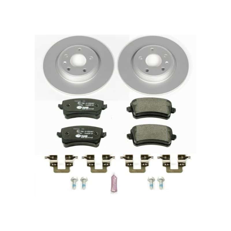 PowerStop — Power Stop 09-16 Audi A4 Rear Euro-Stop Brake Kit - view 1