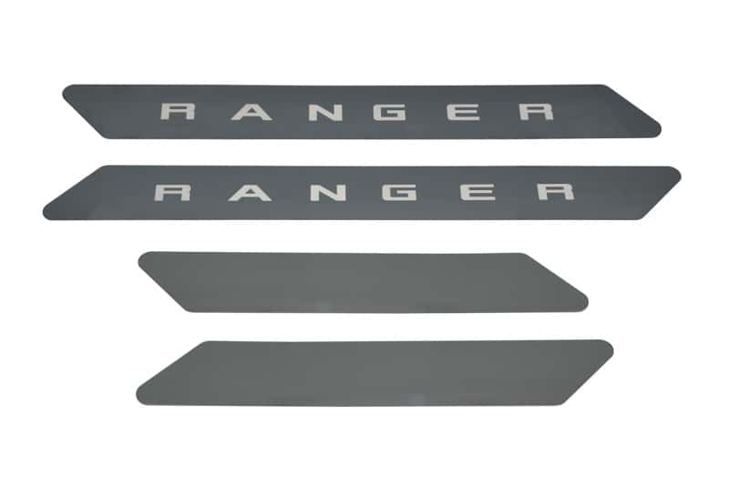 Putco — Putco 19-20 Ford Ranger SuperCrew - w/ RANGER Etching (4pcs) Black Platinum Door Sills
DoorSillProtSet - view 1