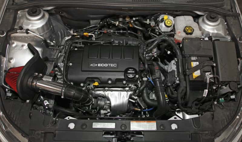 Spectre — Spectre 11-15 Chevy Cruze 1.4L Air Intake Kit - Polished w/Red Filter
Spectre Air Intake K
Air Intake System - view 7