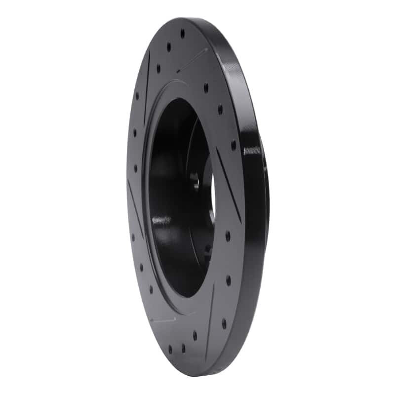 R1 Concepts — R1 93-05 Ford Taurus (Excl SHO) Rear Right Drilled & Slotted Black Brake Rotor
R1 Brake Rotor Drill - view 4