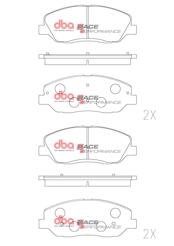 DBA — DBA 2022+ Hyundai i20 N Front RP Performance Brake Pads
Brake Rotor - view 1