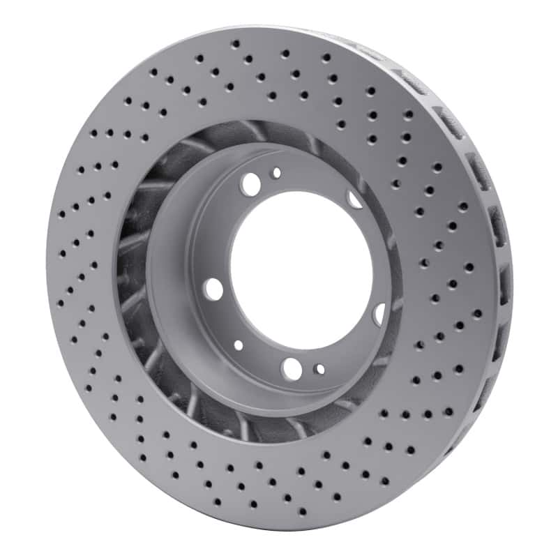 DFC — DFC 94-98 Porsche 911 Left Front Drilled GeoSPEC Coated Rotor
DFC Brake Rotor - view 4