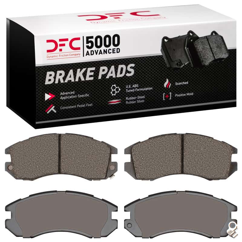 DFC — DFC 90-96 Subaru Legacy Front 5000 Advanced Ceramic Brake Pads
DFC Brake Pad Set - view 1