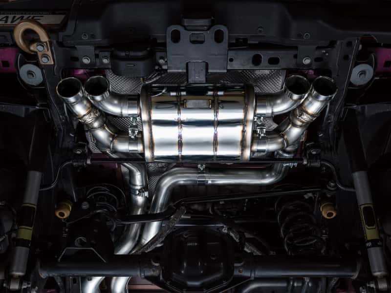 AWE Tuning — AWE 21+ Wrangler 392 Switchpath Cat-Back Exhaust- Quad BashGuards
SwitchPath™ Exhaust - view 4