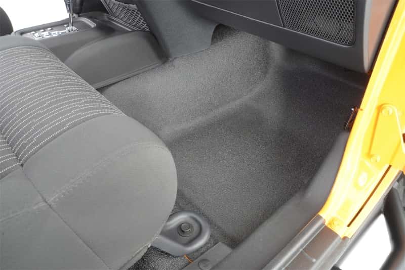 BedRug — BedRug 07-16 Jeep JK Unlimited 4Dr Front 4pc BedTred Floor Kit (Incl Heat Shields) - view 5