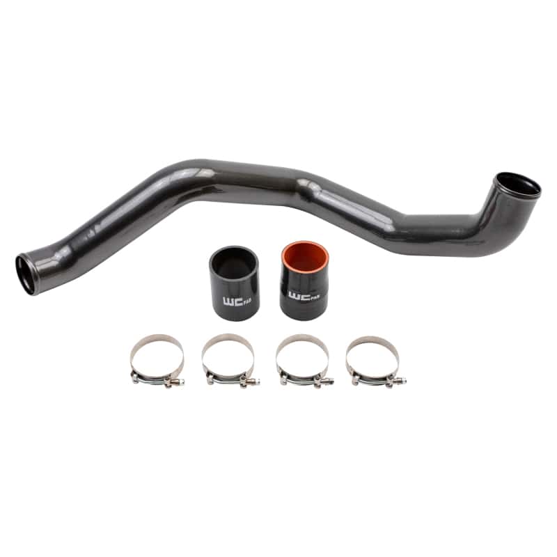 Wehrli — Wehrli 20-24 Chevrolet 6.6L L5P Duramax Driver Side 3in Intercooler Pipe - Chevy Orange
D IC Pipe 20-25 CRO - view 2