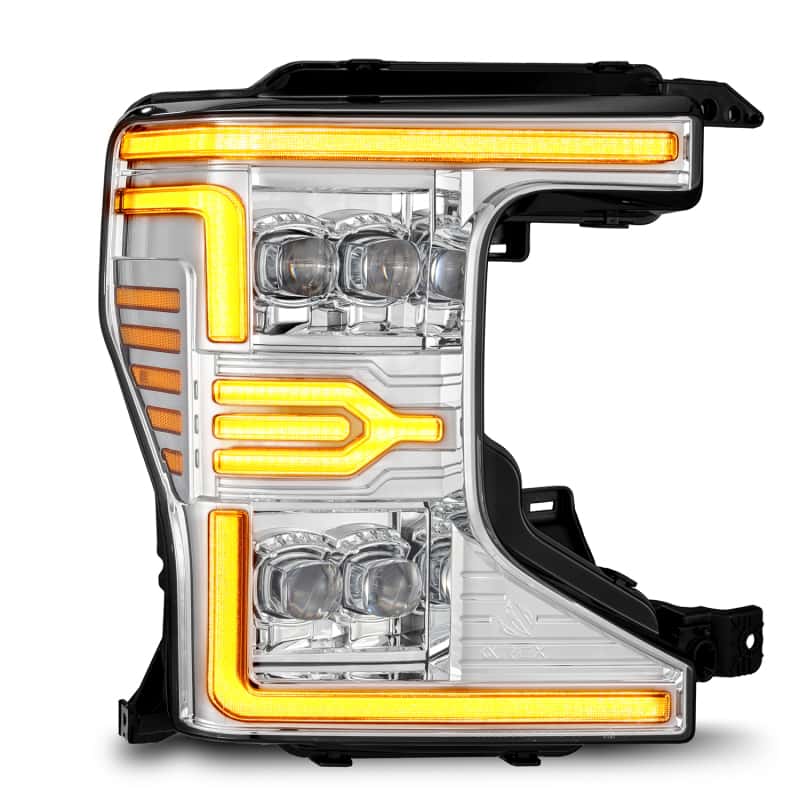 AlphaRex — AlphaRex 20-22 Ford F-250/350/450/550 SD NOVA-Series LED Proj Headlights Chrome w/SS & SBDRL
Projector Headlights - view 7