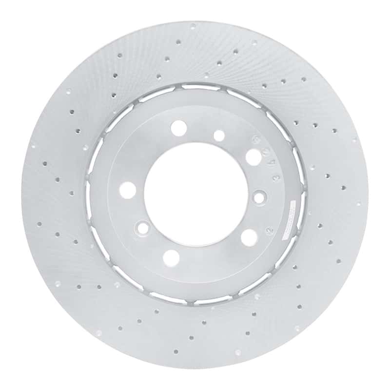 DFC — DFC 10-11 Porsche 911 Left Rear Drilled Hi-Carbon Alloy Geomet Coated Rotor
DFC Brake Rotor - view 1