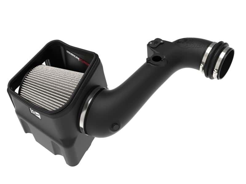 aFe — aFe 11-16 GM Silverado / Sierra 2500/3500HD (6.6L V8) MagnumFORCE Intake Stage-2 Pro DRY S
Magnum FORCE Intake - view 1