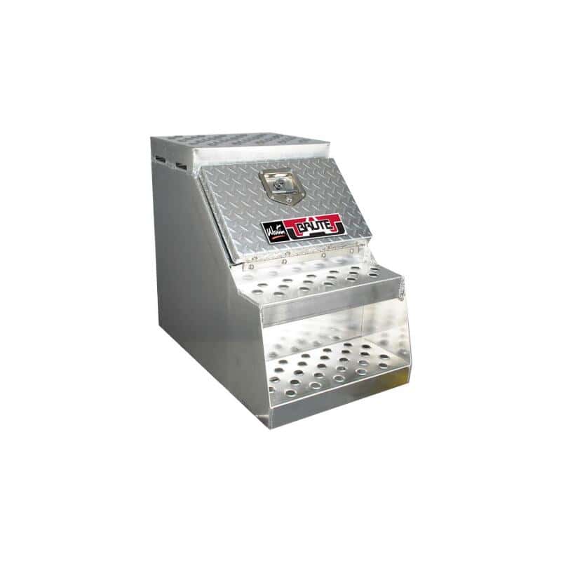 Westin — Westin/Brute HD Top Sider 13in x 72in w/flip up Door - Aluminum
ToolBxTrkBedSideRail - view 1