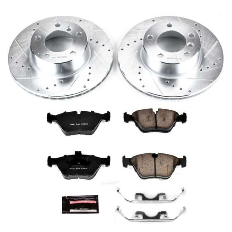 PowerStop — Power Stop 01-03 BMW 525i Front Z23 Evolution Sport Brake Kit - view 1