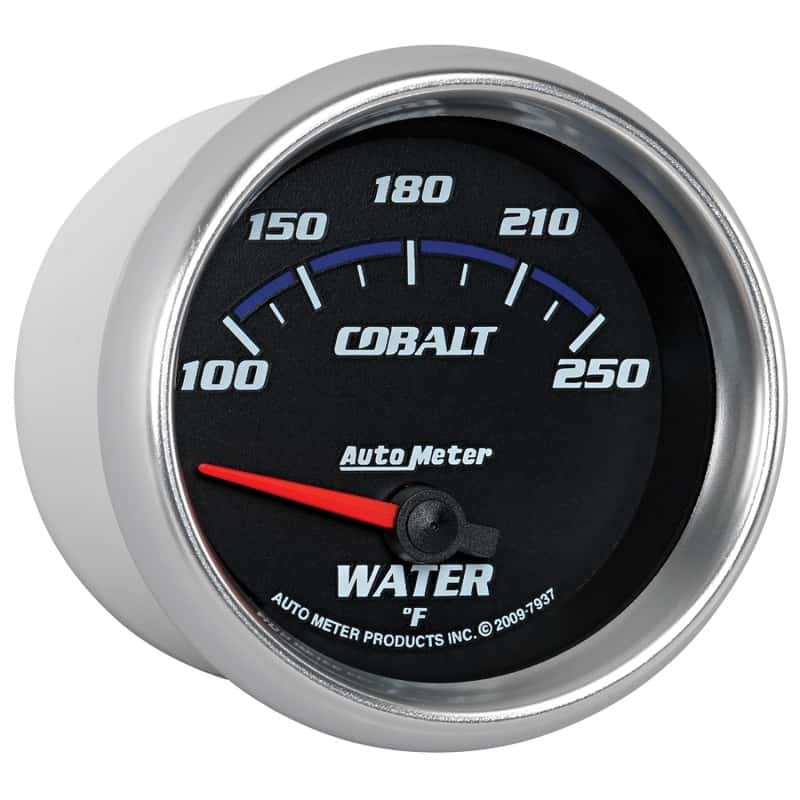AutoMeter — Autometer Cobalt 66mm 100-250 Degree F Electric Water Temperature Gauge
GA 2.6" WT ELEC CB - view 11