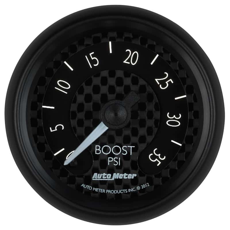 AutoMeter — Autometer GT Series 52mm Mechanical 0-35 psi Boost Gauge
2-1/16" BOOST, 0-35 - view 9