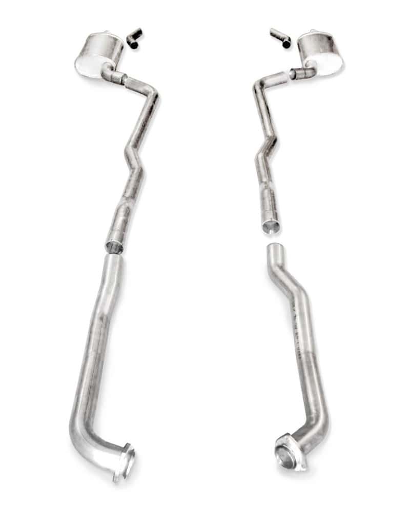 Stainless Works — Stainless Works 1973-82 Corvette Exhaust SB 2-1/2in Factory Connect
Exhaust System - view 1