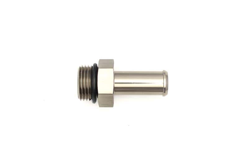 DeatschWerks — DeatschWerks 8AN ORB Male To 1/2in Barb Fitting (Single Barb - Incl O-Ring) - view 1