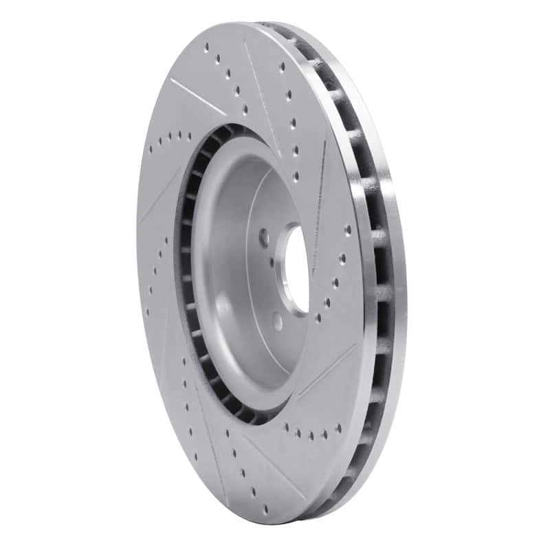 R1 Concepts — R1 03-25 Subaru BRZ Front Left Drilled & Slotted Silver Brake Rotor
R1 Brake Rotor Drill - view 4