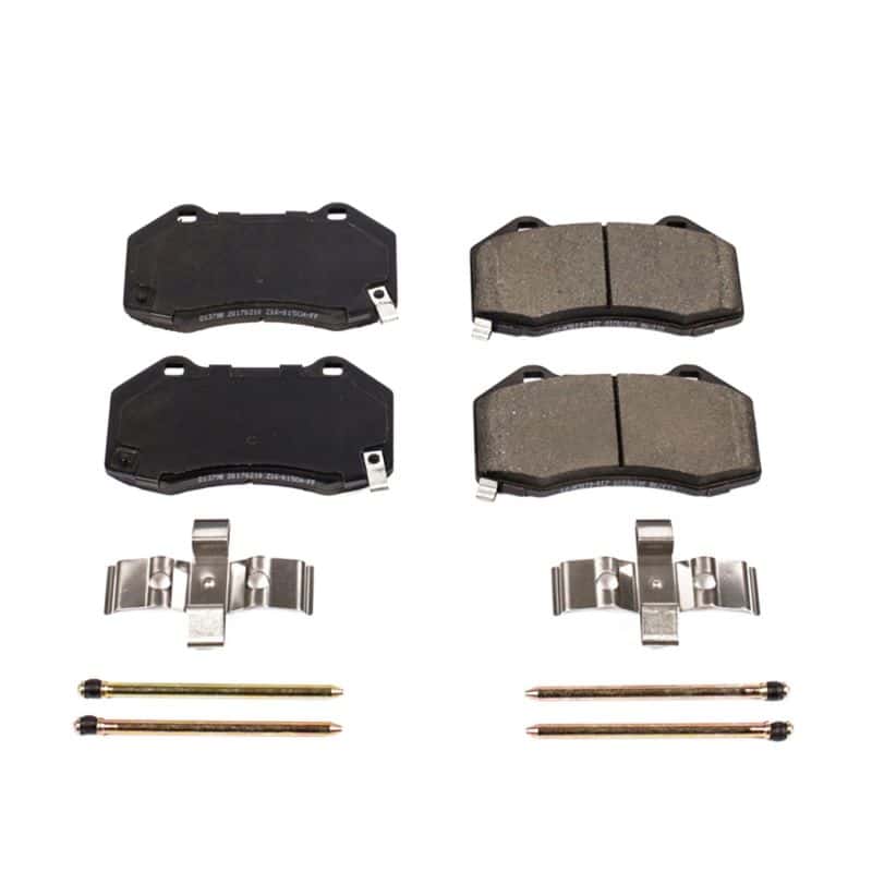 PowerStop — Power Stop 17-18 Fiat 124 Spider Front Z17 Evolution Ceramic Brake Pads w/Hardware
Z17 Brake Pads - view 1