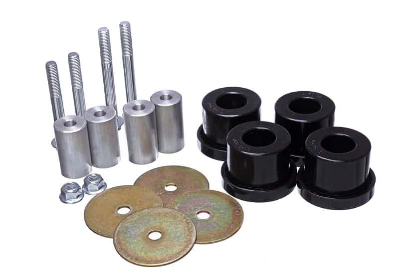 Energy Suspension — Energy Suspension 2015 Ford Mustang (Exc Cobra) Black Differential Mount Bushing Set
Differential Bushing - view 1