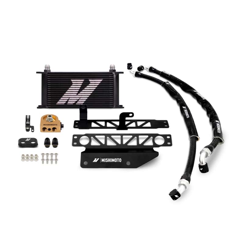 Mishimoto — Mishimoto 2023+ Honda Civic Type R Oil Cooler Kit - Black
Engine Oil Cooler - view 2