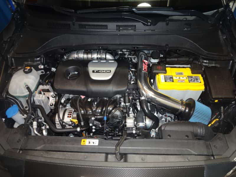 Injen — Injen 18-20 Hyundai Kona L4-1.6L Turbo Short Ram Cold Air Intake System
Short Ram Intake
Air Intake Kit - view 11