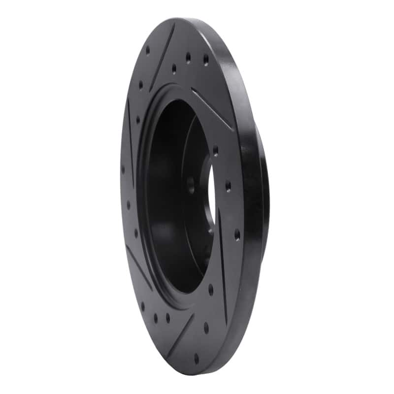 R1 Concepts — R1 04-12 Chevrolet Malibu Rear Right Drilled & Slotted Black Brake Rotor
R1 Brake Rotor Drill - view 4
