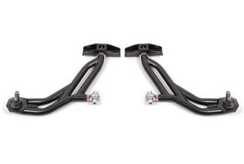 BMR Suspension — BMR 10-14 Ford Mustang Adj. Lower A-Arms w/ Delrin/Rod End / 19mm Tall Ball Joint - Black Hammertone
Lower Control Arms - view 2