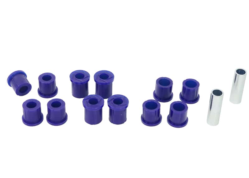 Superpro — SuperPro 87-99 Ford Courier 4x4 2WD Rear Leaf Spring Full Bushing Kit
Vehicle Bushing Kit - view 4
