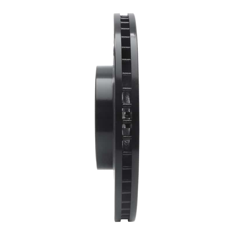 R1 Concepts — R1 05-18 Subaru Forester Front Right Drilled & Slotted Black Brake Rotor
R1 Brake Rotor Drill - view 3