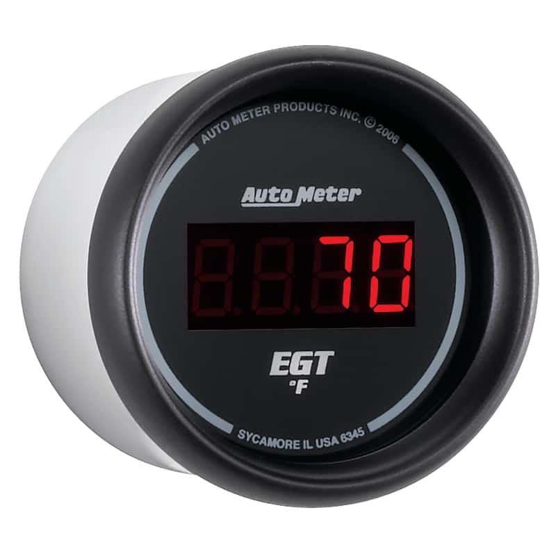 AutoMeter — Autometer Z Series 52mm 0-2000 Deg F Digital EGT/Pyrometer Gauge
2-1/16" E.G.T. PYROM - view 4