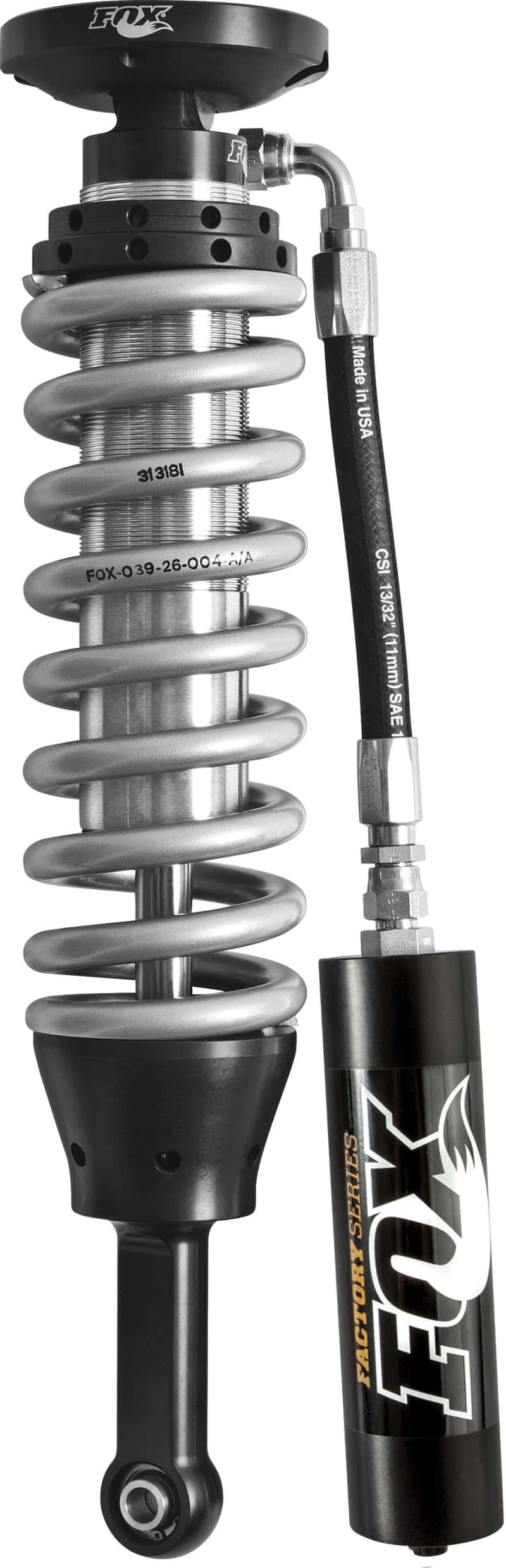 FOX — Fox 05+ Tacoma w/UCA 2.5 Factory Series 4.94in. Remote Res. Coilover Set / Mid-Travel - Black/Zinc
2.5 Coil-Over Shocks - view 1