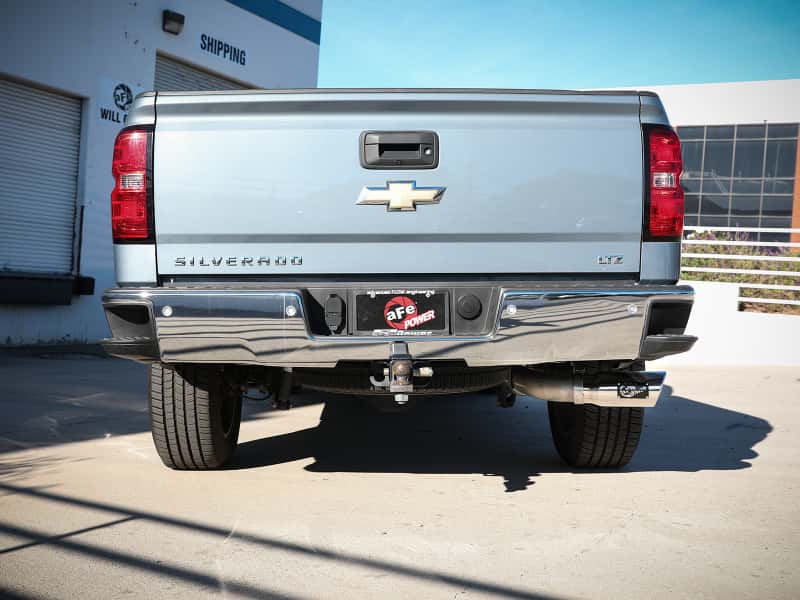 aFe — aFe Apollo GT Series 4in 409SS Cat Back Exh System Polished Tip 14-18GM Silverado 1500 V8-6.2L
Cat-Back Exhaust - view 7