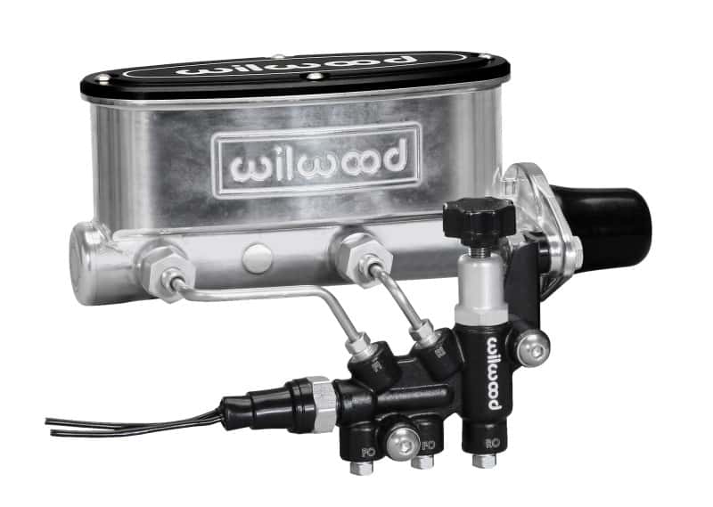 Wilwood — Wilwood HV Tandem M/C Kit w L/H Bracket & Prop Valve - 1in Bore Ball Burnished
M/C,TANDEM KIT - view 2