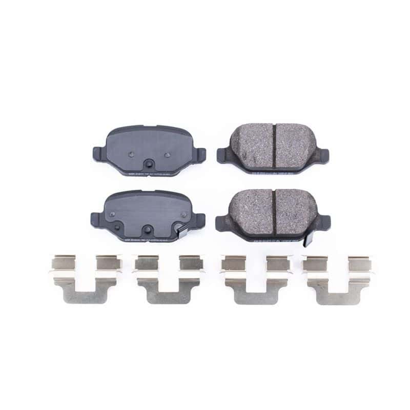 PowerStop — Power Stop 12-17 Fiat 500 Rear Z17 Evolution Ceramic Brake Pads w/Hardware
Z17 Brake Pads - view 1