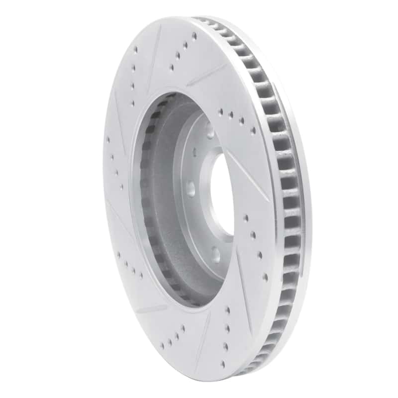 R1 Concepts — R1 03-08 Cadillac SEVILLE Front Right Drilled & Slotted Silver Brake Rotor
R1 Brake Rotor Drill - view 4