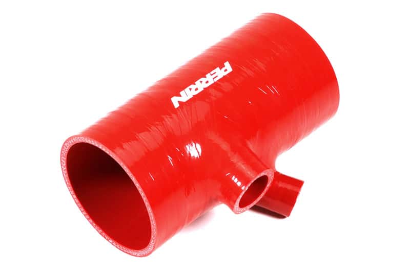 Perrin Performance — Perrin 22-25 Subaru WRX Short Type Turbo Inlet Hose - Red - view 1