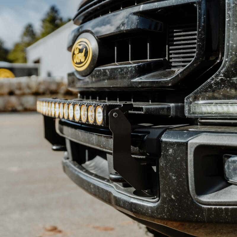KC HiLiTES — KC HiLiTES 2017+ Ford Super Duty Front Bumper Light Bar Mount For 40in Flex Era LED Light Bar - view 8